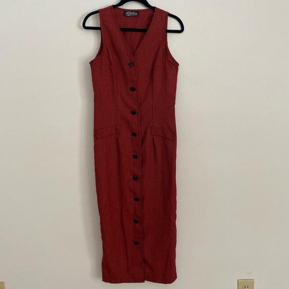 VTG Sleeveless All That Jazz Dress - Picture 2 of 5
